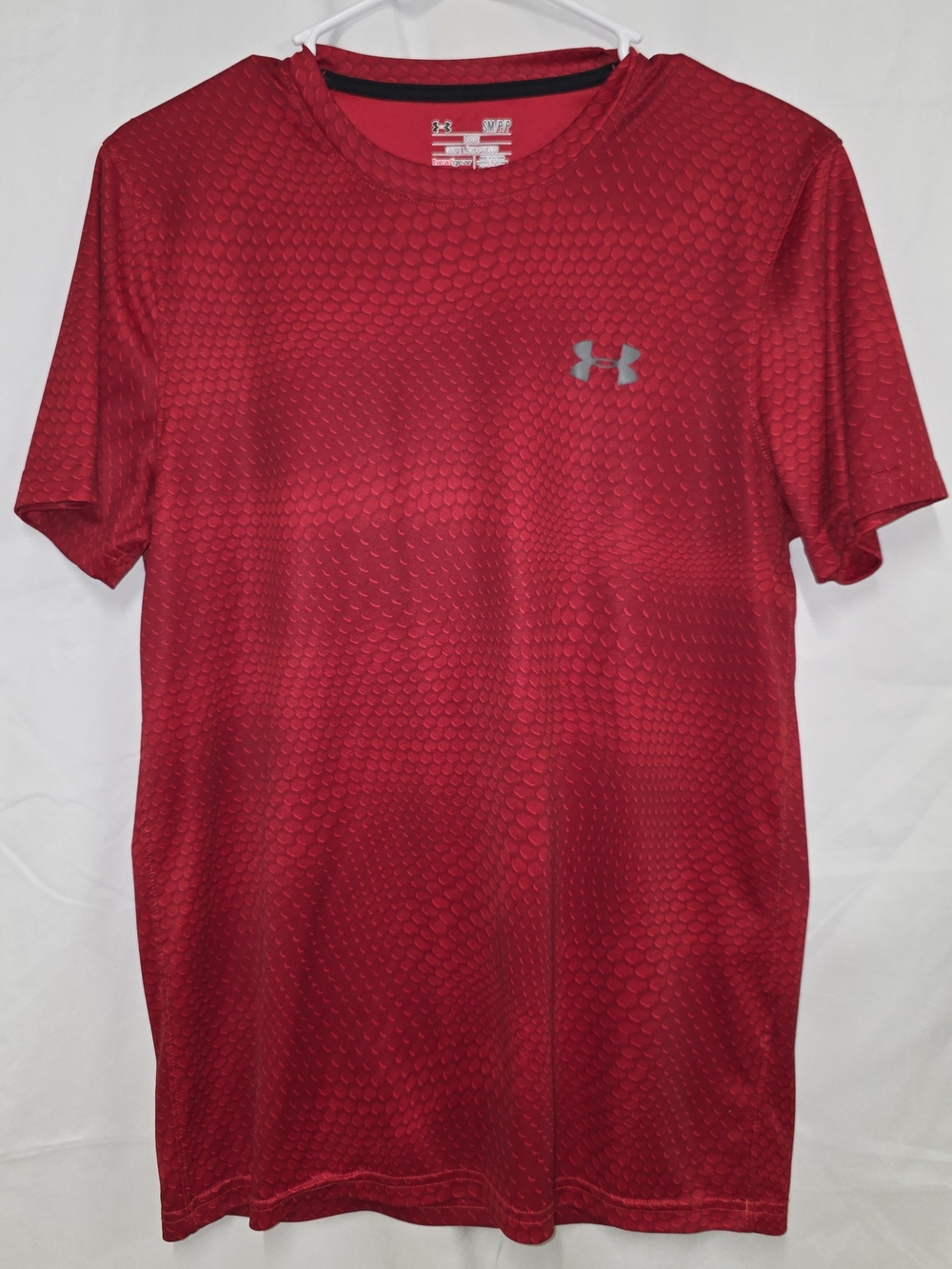 Under Armour Men's Red Short Sleeve Performance Tee